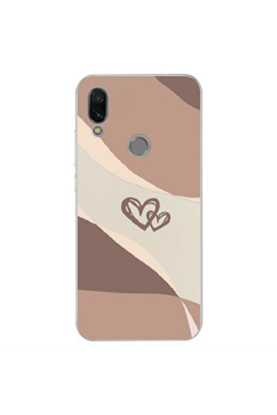 Other Xiaomi Redmi Note 7 Mini Hearts Transparent Silicone TPU Θήκη