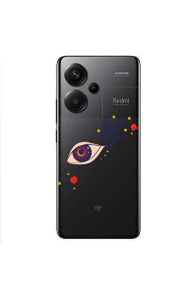Other Xiaomi Redmi Note 13 Pro+ 5G Flower eye Transparent Silicone TPU Θήκη