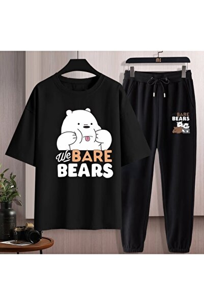 ZEMLİYA Sara Unisex Oversize Shorts Set Short Sleeve T-Shirt Comfortable Fit ...