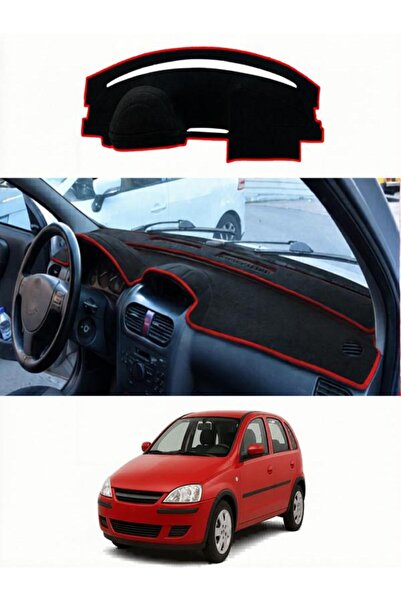 e-biz Opel Corsa C (2000-2006) Uyumlu Torpido Koruma Örtüsü Oto Kılıfı Siyah ...