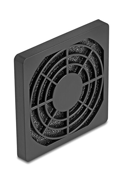 DELOCK σχάρα για 60mm ανεμιστήρα 67310 με φίλτρο σκόνης, πλαστική, μαύρη