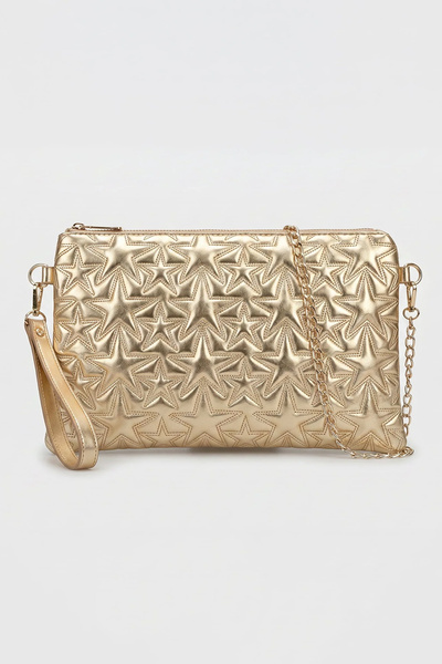 MONAAR Yıldız Patterned Clutch Portfolio Bag Tablet Compatible