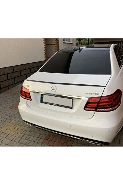 TMZ Garage Mercedes W212 E Serisi 2009-2016 Bagaj Spoileri ABS Piano Black Ba...