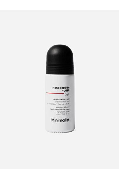 Minimalist نونابيبتيد + AHA 06% رول أون للإبطين