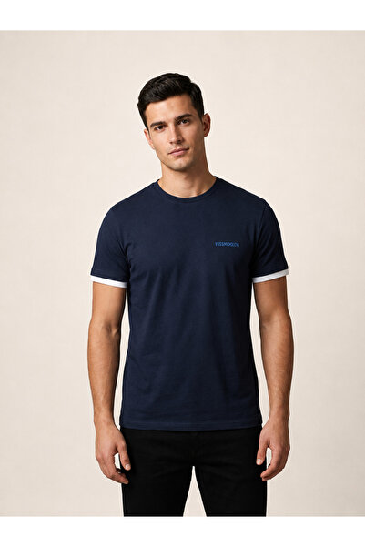 Vigoss Jeans Vi̇goss Printed Men's T-Shirt 62515-3370
