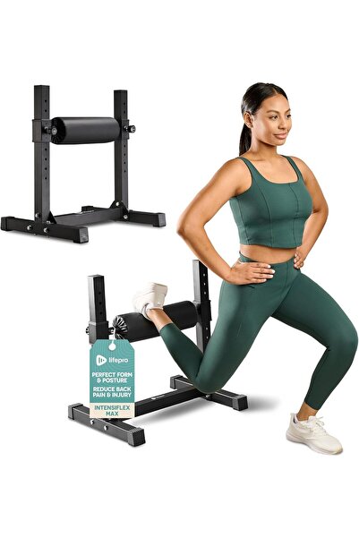 LifePro Bulgarian Split Squat Stand Max - Durable, Stable, Lightweight Single...