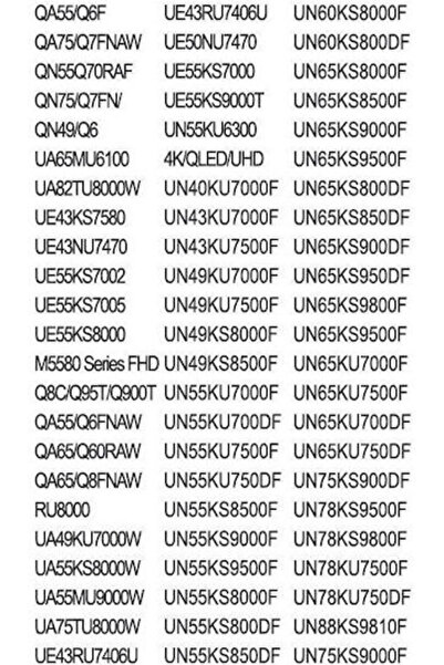 Samsung Compatible Remote Control 1005676 for Τηλεοράσεις