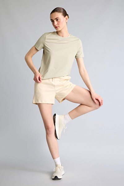 DeFacto Standard Fit Elastic Waist Sports Short Leg Shorts Z6696Az26Sm
