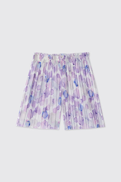 Panço Girls Lilac Shorts