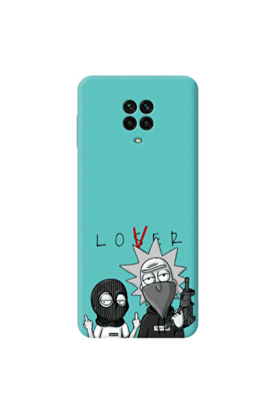 Other Xiaomi Redmi Note 9 Pro Rick Loser Turquoise Colored Silicone TPU Θήκη