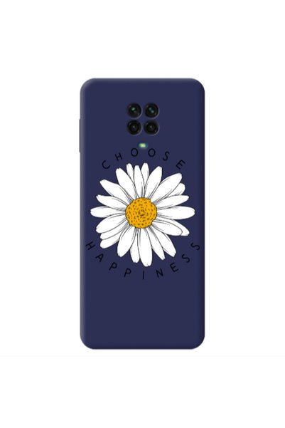 Other Xiaomi Redmi Note 9 Pro Chose Happines Dark blue Colored Silicone TPU Θήκη