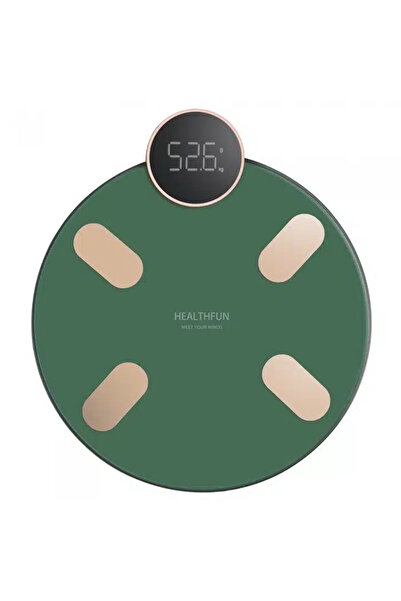 Z-Tools Cântar inteligent Healthfun Bluetooth, 13 indicatoare, iOS/Android, v...