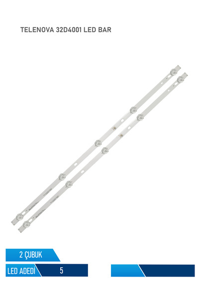 TELENOVA 32D4001 Led Bar 2 Parca 32 inc