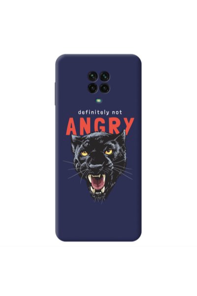 Other Xiaomi Redmi Note 9 Pro Pointed teeth Dark blue Colored Silicone TPU Θήκη