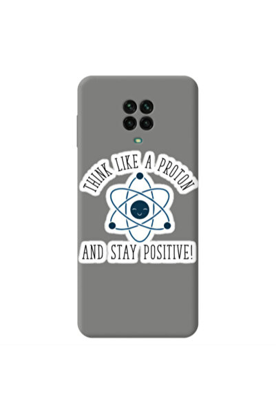 Other Xiaomi Redmi Note 9 Pro Positive Grey Colored Silicone TPU Θήκη