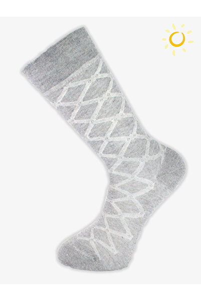 PRO Yusufeli Combed Cotton Long Summer Cotton Comfortable Men's Socks 12-Pack