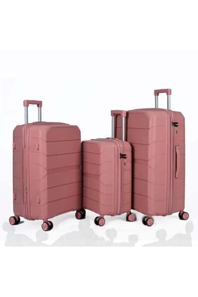 Generic Anti-Breakage Silicone Luggage Set 3 Pieces 28/24/20 Inch Strong Pp M...