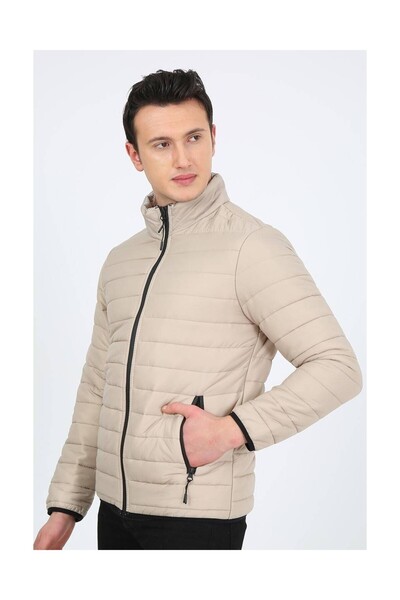 Exuma Puff Men's Coat - Beige 2311084