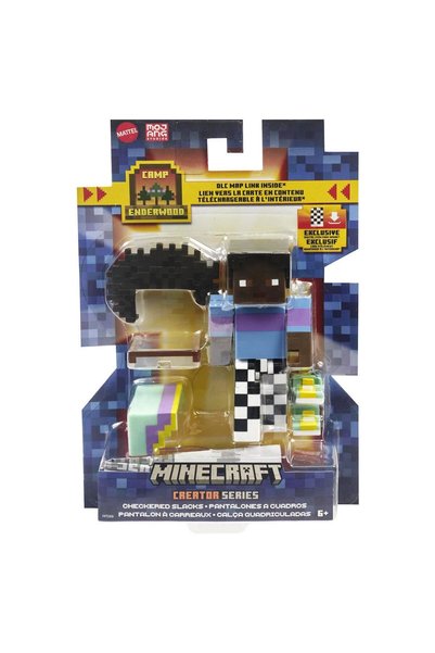 mattel Φιγούρες Minecraft Creator Καρό Παντελόνια (HPD88)