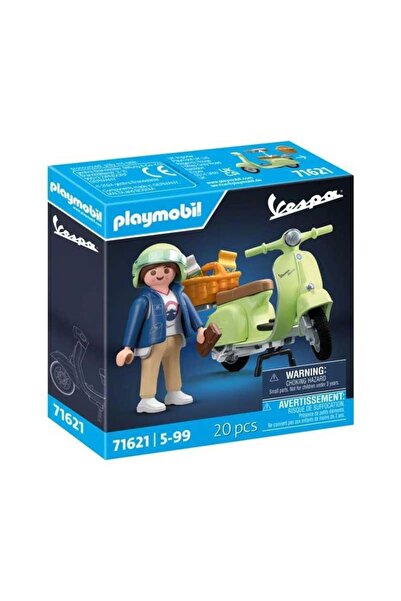 Playmobil Κορίτσι με Βέσπα (71621)