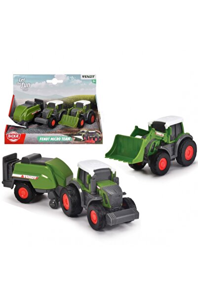 Dickie Set 3 utilaje agricole, Dickie, 3 ani+, Verde