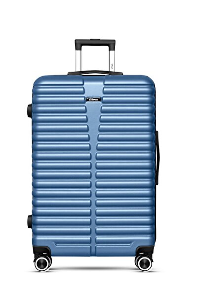 Mnuk Destiny 28-Inch Large Checked Luggage – Lightweight ABS Hard Shell Suitc...