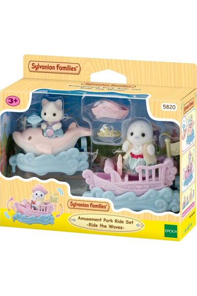 SYLVANIAN FAMILIES Σετ Παιχνιδιού Λούνα Παρκ: Οδηγήστε στα Κύματα (5820)