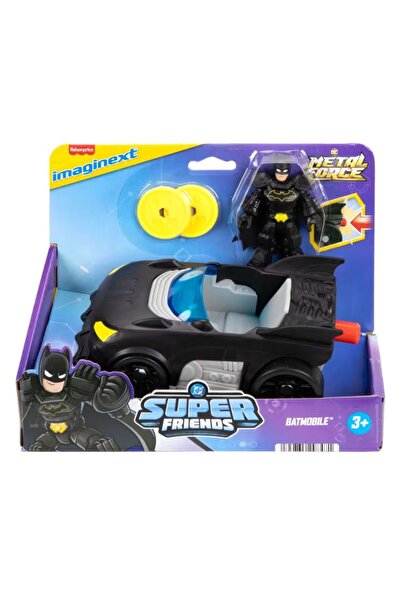 mattel Imaginext DC Σούπερ Φίλοι Μπάτμαν με Μπατμόμπιλ (JFJ68)