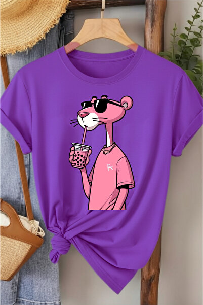 l'eivor Pink Panther Printed Women's T-Shirt