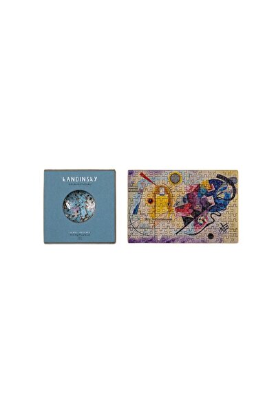 Londji Micro Puzzle: Galben-Roșu-Albastru Kandinsky