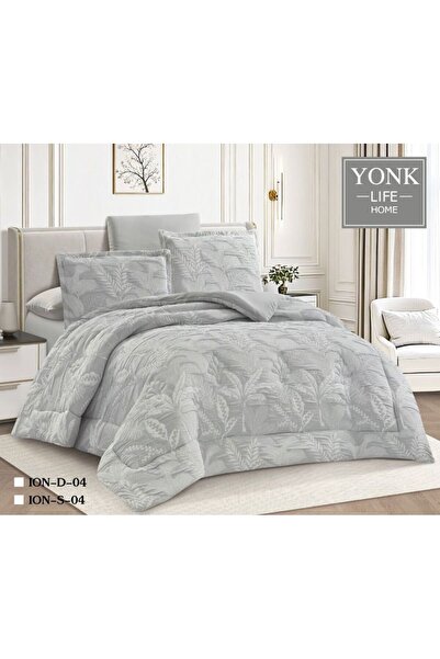 YONK Modern Bridal Bedspread 6 Pieces Set - Elegant Design and Contemporary T...