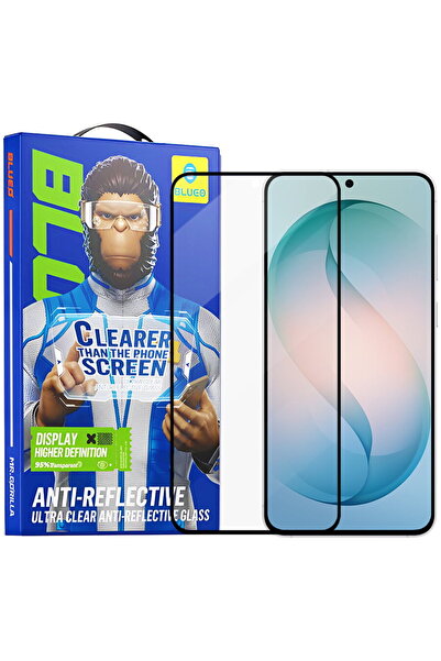 BLUEO Folie pentru Samsung Galaxy S26 Plus - Anti-Reflective HD Glass - Black