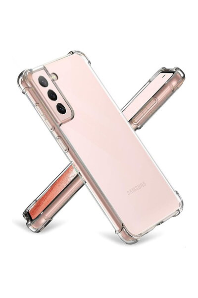 Techsuit Husa pentru Samsung Galaxy S21 5G - Shockproof Clear Silicone - Clear