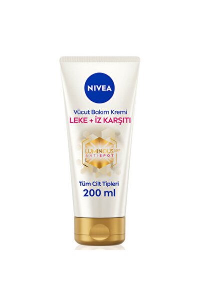 Nivea Sun لومينوس630 كريم العناية بالجسم المضاد للعيوب والندبات 200 مل