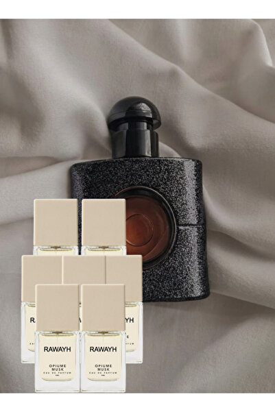 RAWAYH 7 قطع من عطر أوبيوم مسك 50 مل