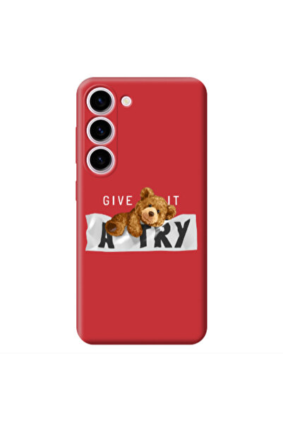Other Samsung S23 Plus Give me Red Colored Silicone TPU Θήκη
