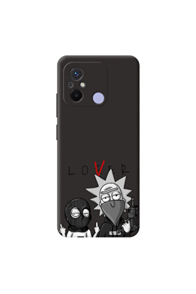 Other Xiaomi Redmi 12C Rick Loser Black Colored Silicone TPU Θήκη