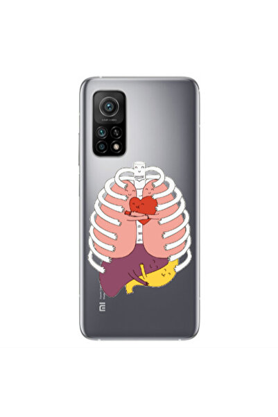 Other Xiaomi Mi 10T Pro Anatomy Transparent Silicone TPU Θήκη