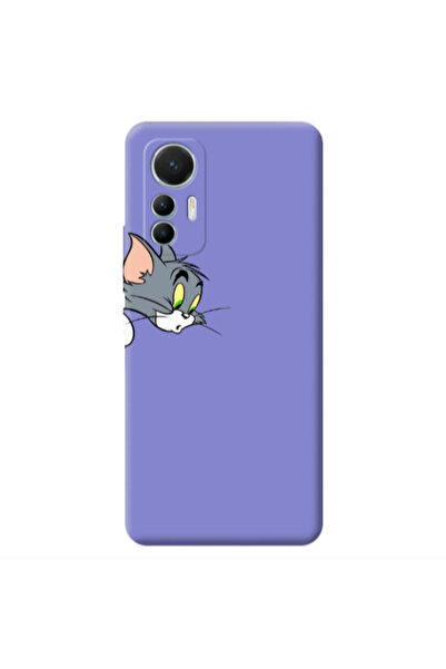 Other Xiaomi Mi 12 Lite Tom 1 Purple Colored Silicone TPU Θήκη