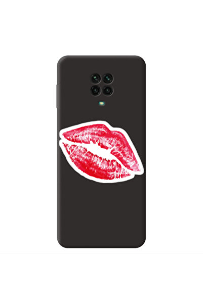 Other Xiaomi Redmi Note 9 Pro Faint Kiss Black Colored Silicone TPU Θήκη