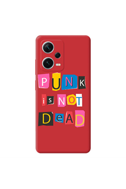 Other Xiaomi Poco X5 Punk is not Dead Red Colored Silicone TPU Θήκη
