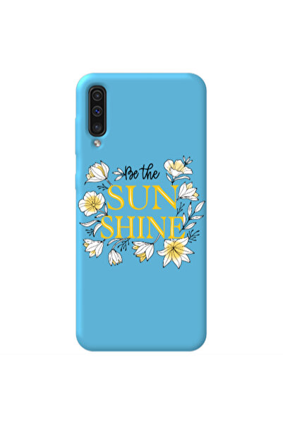 Other Samsung A70 Sun Shine Blue Colored Silicone TPU Θήκη