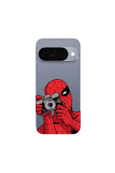 Other Google Pixel 10 Spiderman take picture Transparent Silicone TPU Θήκη