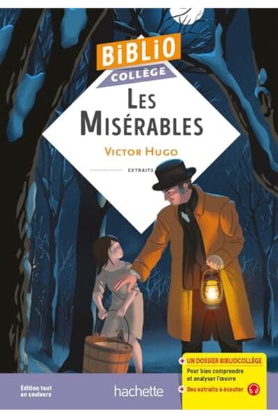 Hachette Bibliocollege Les Miserables Victor Hugo