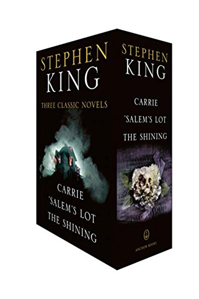 Anchor Books Stephen King Three Classic Novels Box Set: Carrie, 'Salem's Lot,...