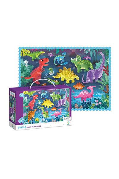 Dodo Puzzle - Dinozauri 100 piese, 5 ani+