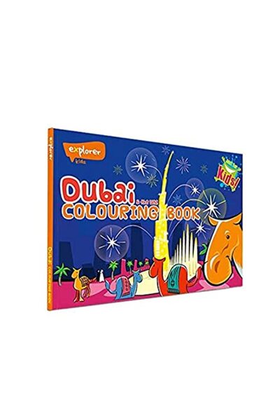Explorer Dubai Colouring Book