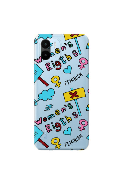 Other Xiaomi REDMI A2 Feminism Transparent Silicone TPU Θήκη