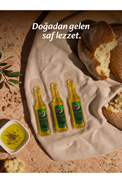 Olivisimo Erken Hasat Soğuk Sıkım Natürel Sızma Zeytinyağı Deneme Boyu 10 Ml x 3