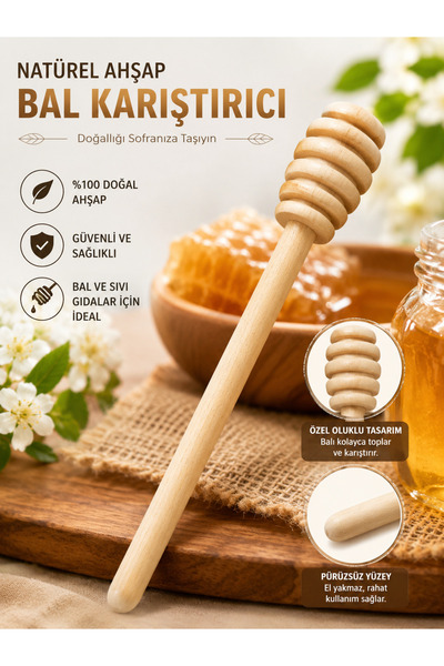 kumkumticaret Honey Spoon Small
